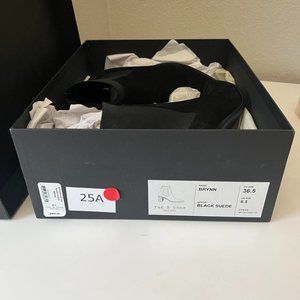 Rag and Bone - Brynn Chelsea Boot - Black Suede (Size:6.5US/36.5EU)